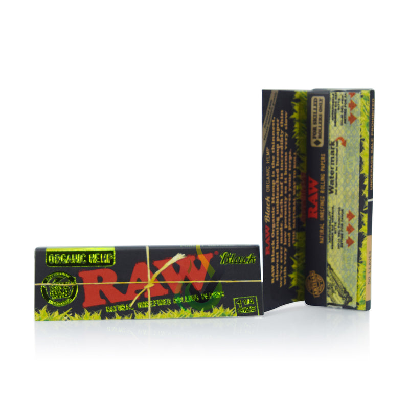 Raw Black Organic Papers Case