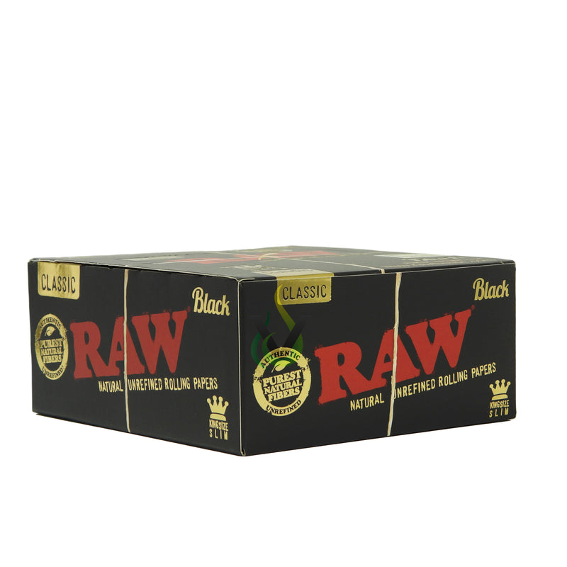Raw King Size Black Paper Case
