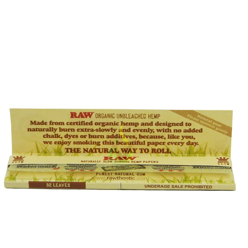 Raw King Size Organic Hemp Paper Case