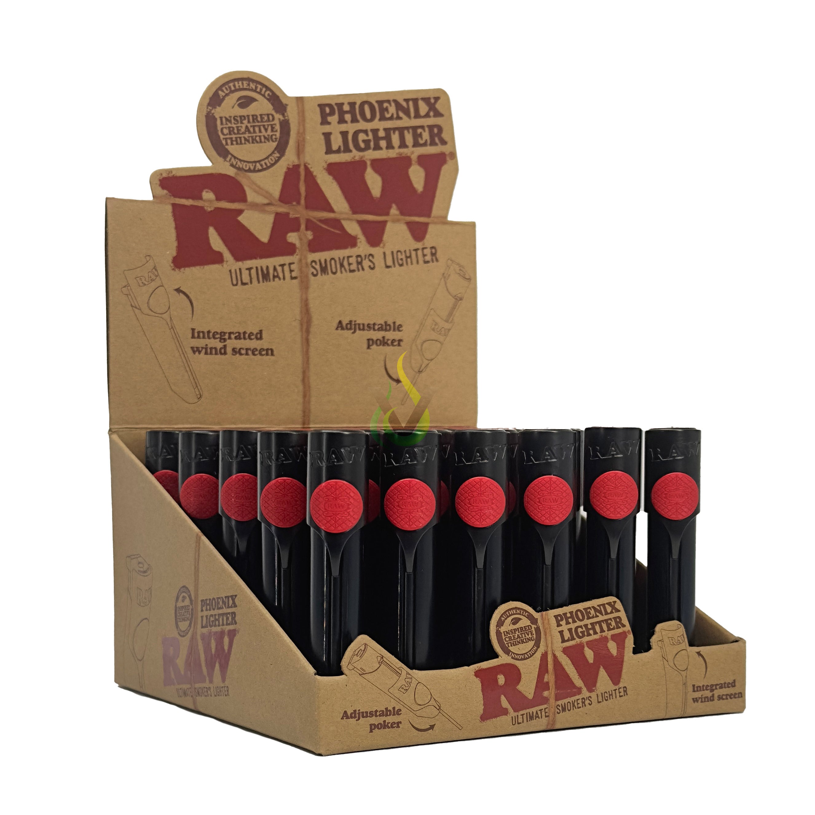 Raw Phoenix Lighter Case