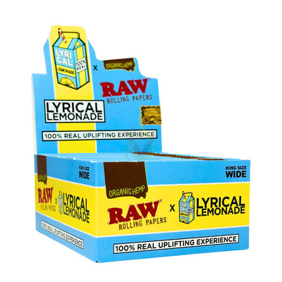 Raw X Lyrical Lemonade Organic Hemp Rolling Papers Case