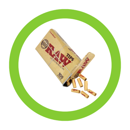 Durable rolling paper filters for enhanced smoking.