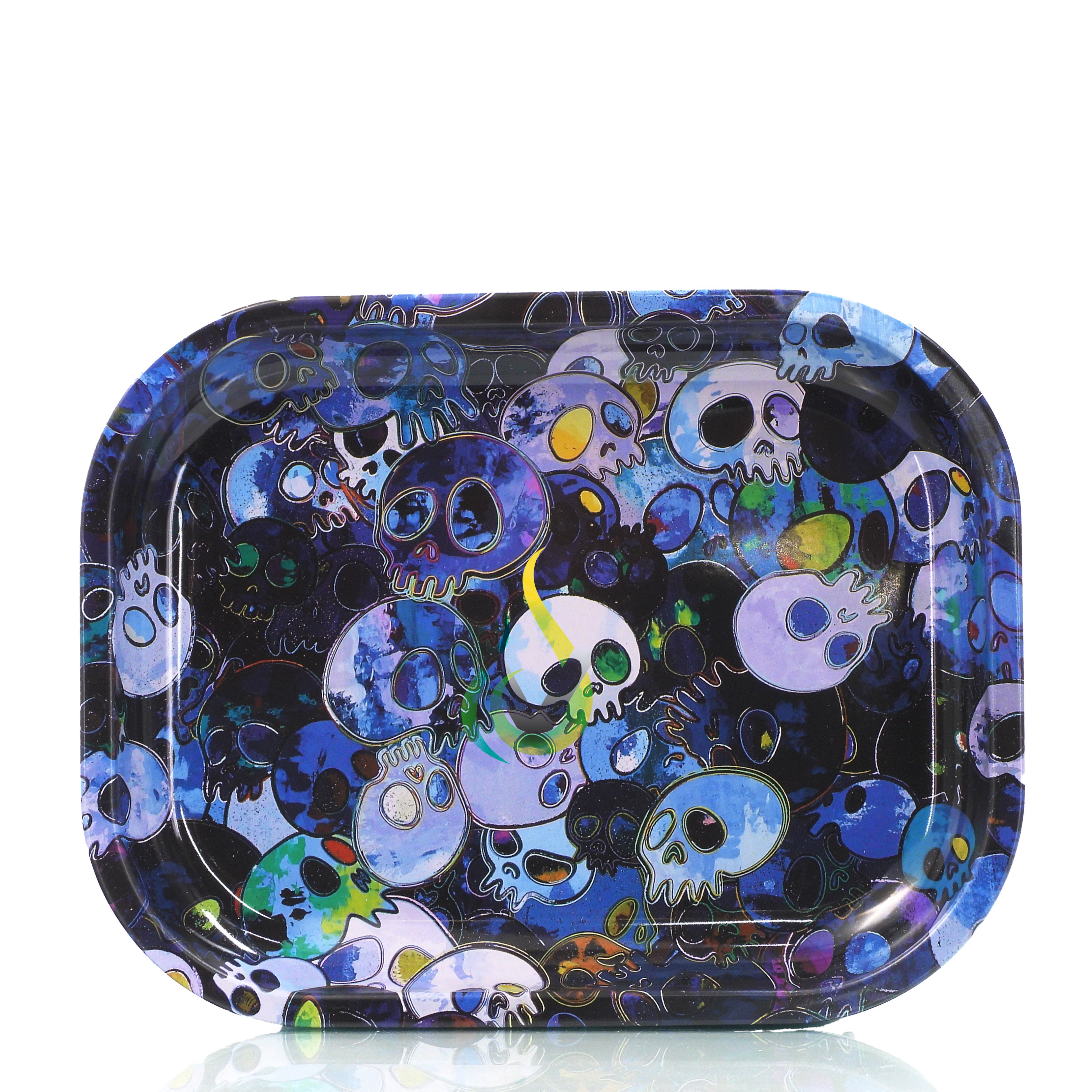 Metal Rolling Tray w/Stash Box