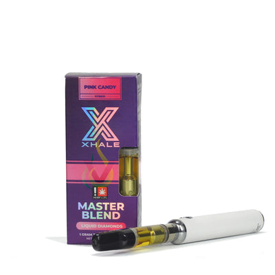 Xhale Liquid Diamonds Master Blend THCA x Px9 1G Cartridge Case