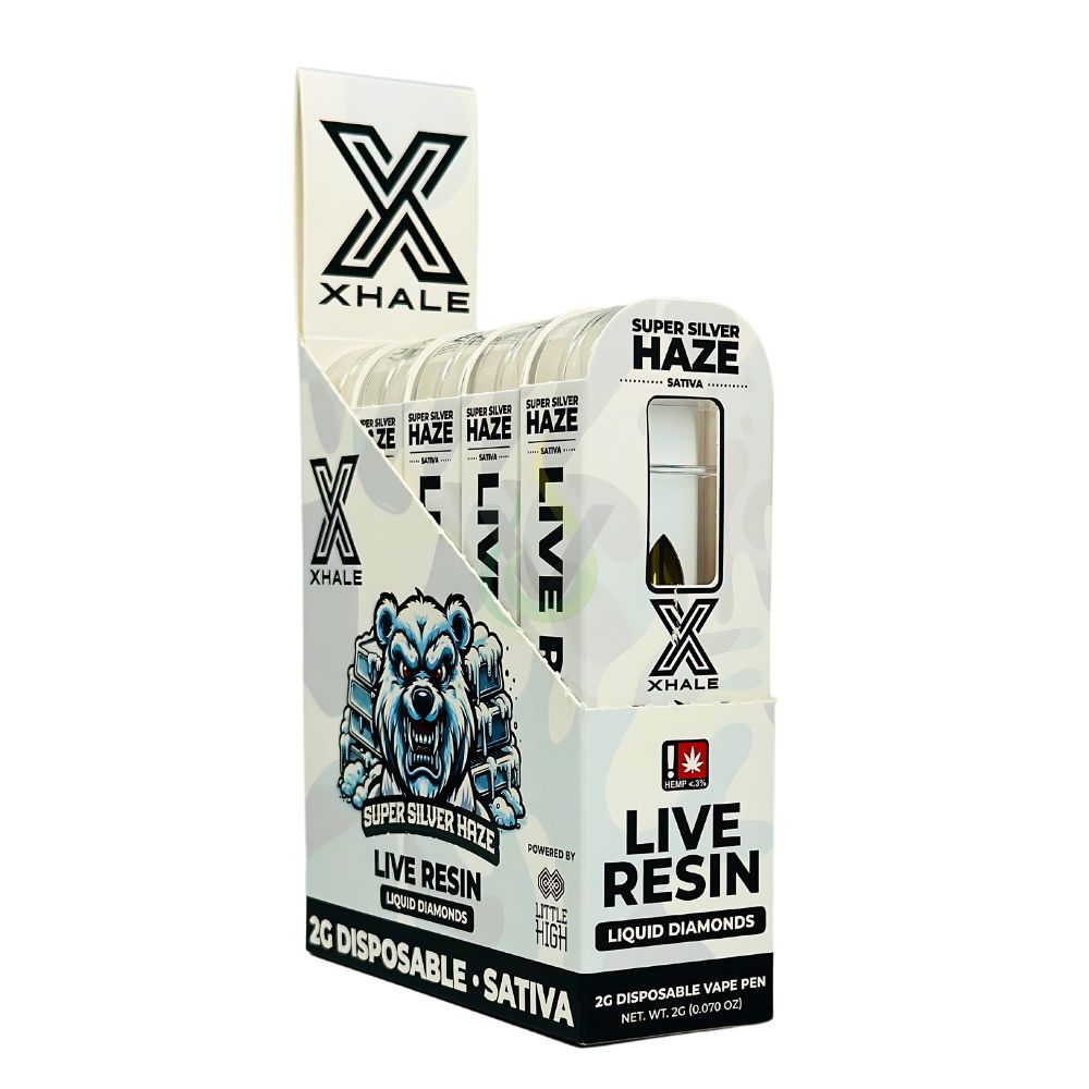 Xhale Live Resin Liquid Diamonds 2G Disposable Vape Pen Wholesale - The Vapor Supplier Xhale Live Resin Liquid Diamonds 2G Disposable Vape Pen Wholesale - The Vapor Supplier