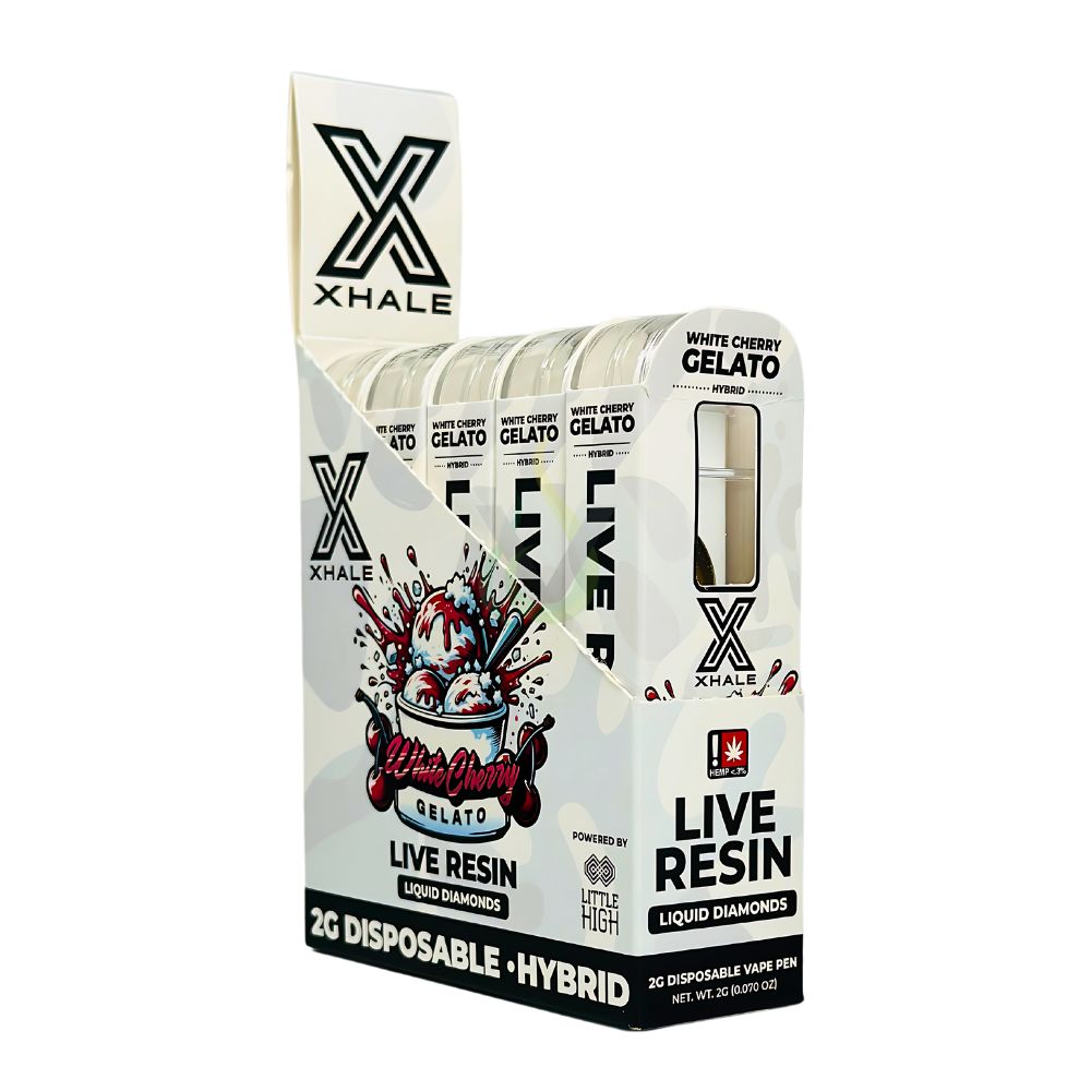 Xhale Live Resin Liquid Diamonds 2G Disposable Vape Pen