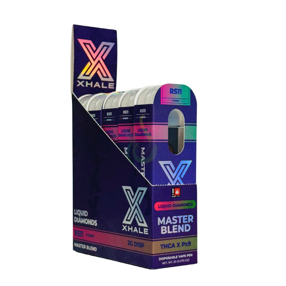 Xhale Liquid Diamonds Master Blend THCA Px9 2G Disposable | Wholesale Xhale Liquid Diamonds Master Blend THCA Px9 2G Disposable | Wholesale
