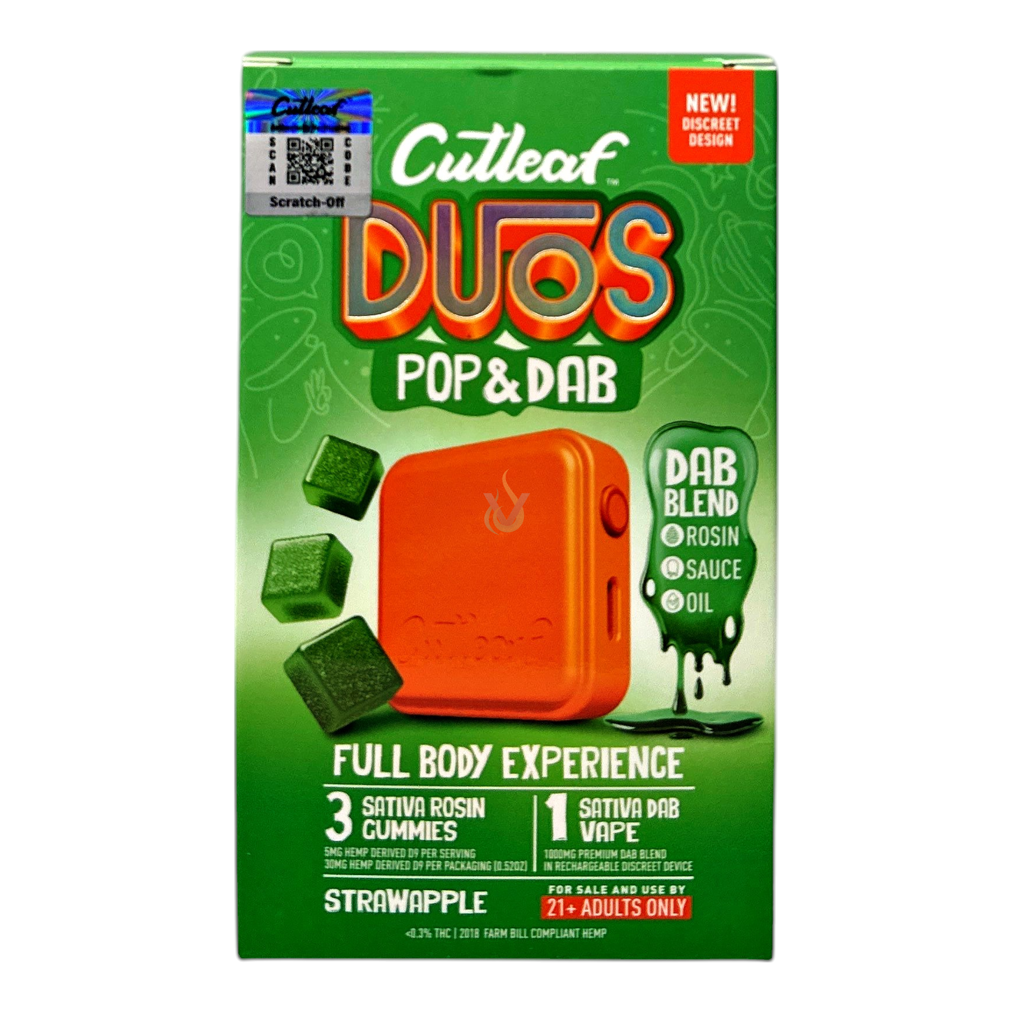 Cutleaf Duos Pop and Dab