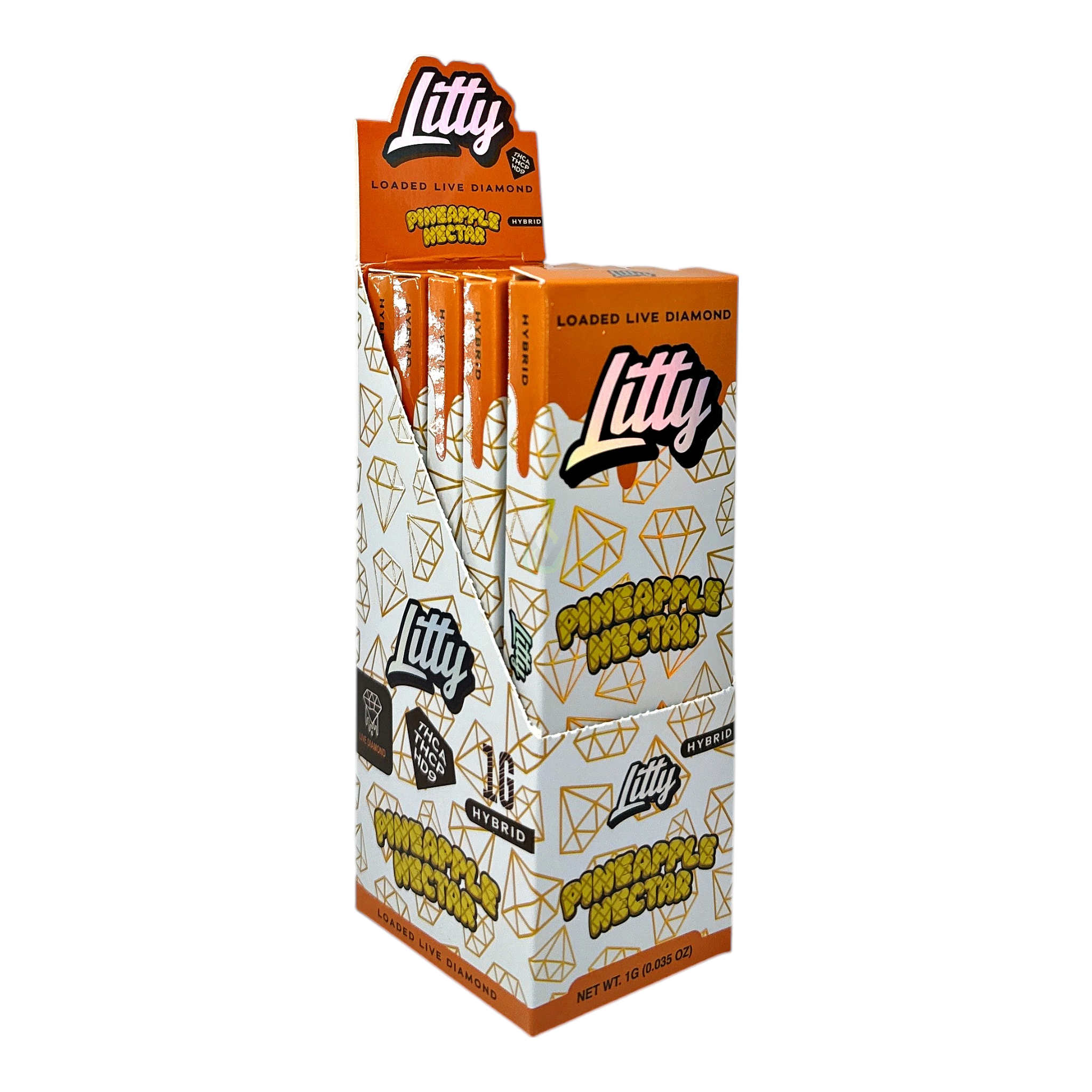 Litty THCA THCP HD9 1G Live Diamond Disposable Wholesale - The
