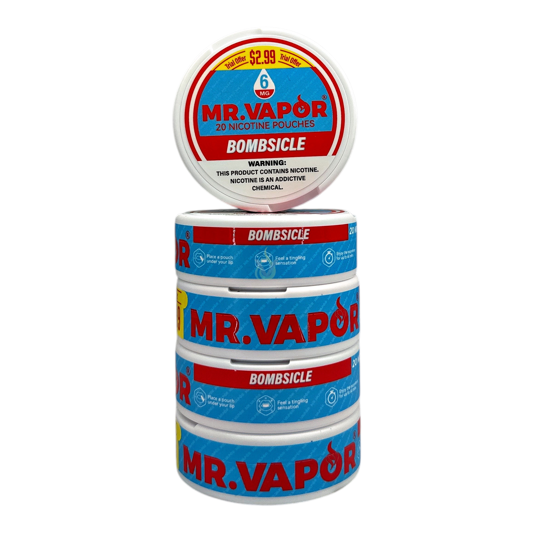 Mr Vapor Nicotine Pouches $2.99 Trial Offer