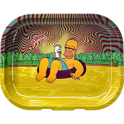 Backwoods Character Metal Small Rolling Tray