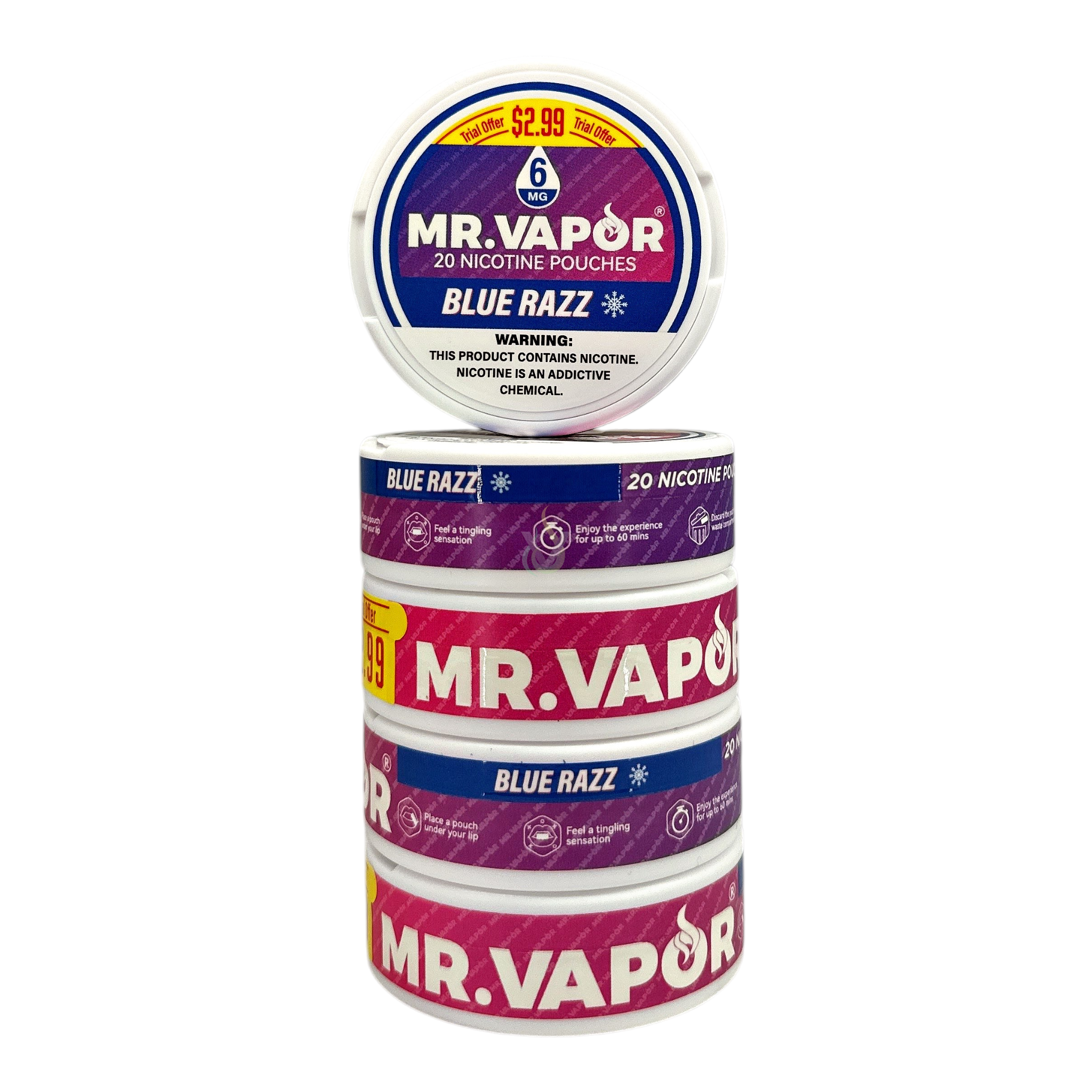 Mr Vapor Nicotine Pouches $2.99 Trial Offer