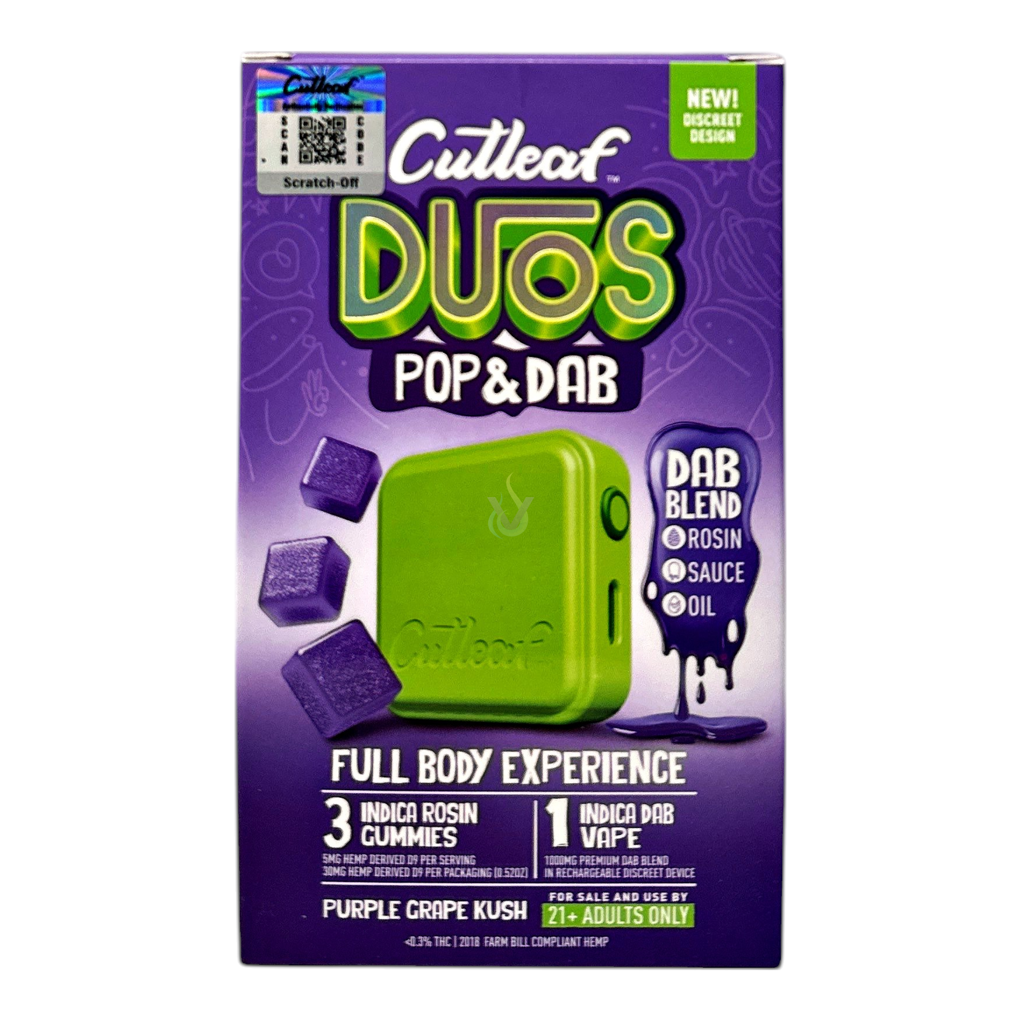 Cutleaf Duos Pop and Dab