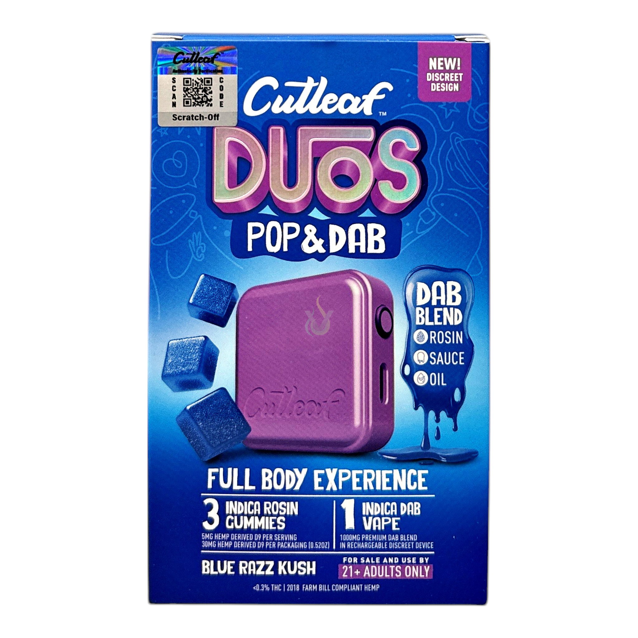Cutleaf Duos Pop and Dab