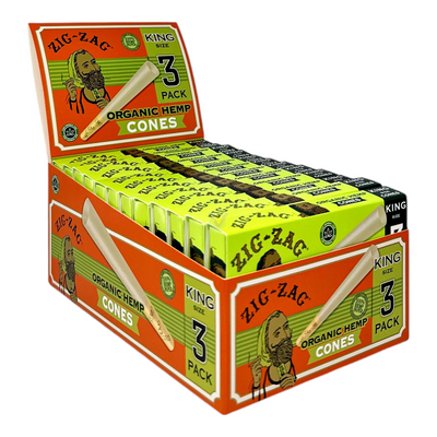 Zig Zag Organic Hemp Cones