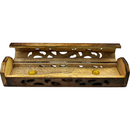 Carved and Inlaid Coffin Incense Burner