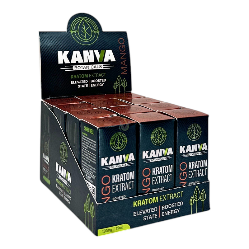 Kanva Botanicals 15ml Kratom Extract Case