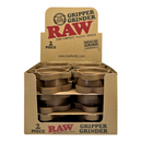 Raw 2 Piece Gripper Hemp Composite Grinder V2