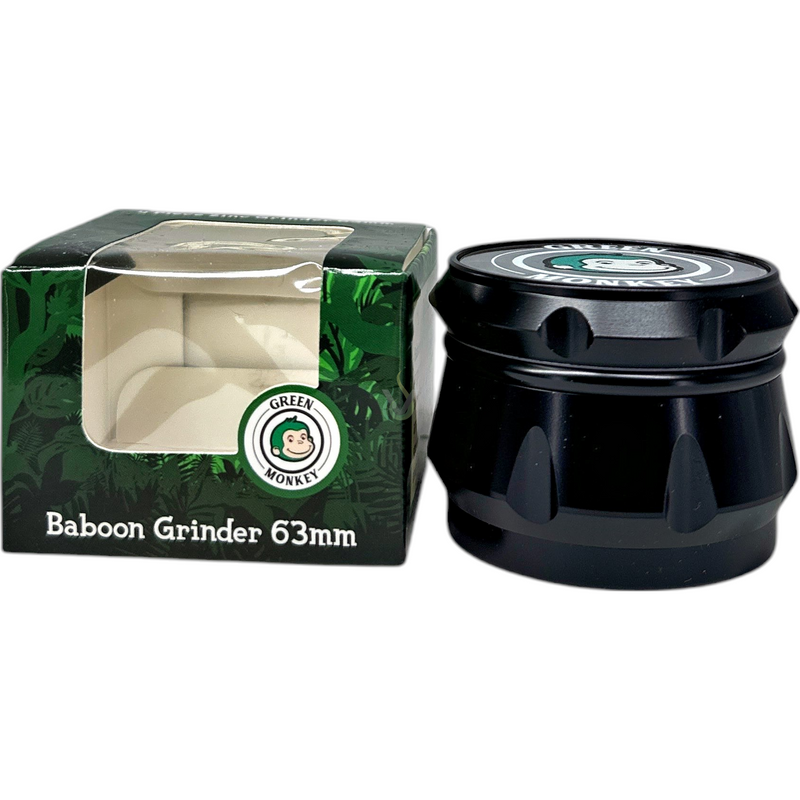 Green Monkey 4 Piece Baboon 63mm Grinder