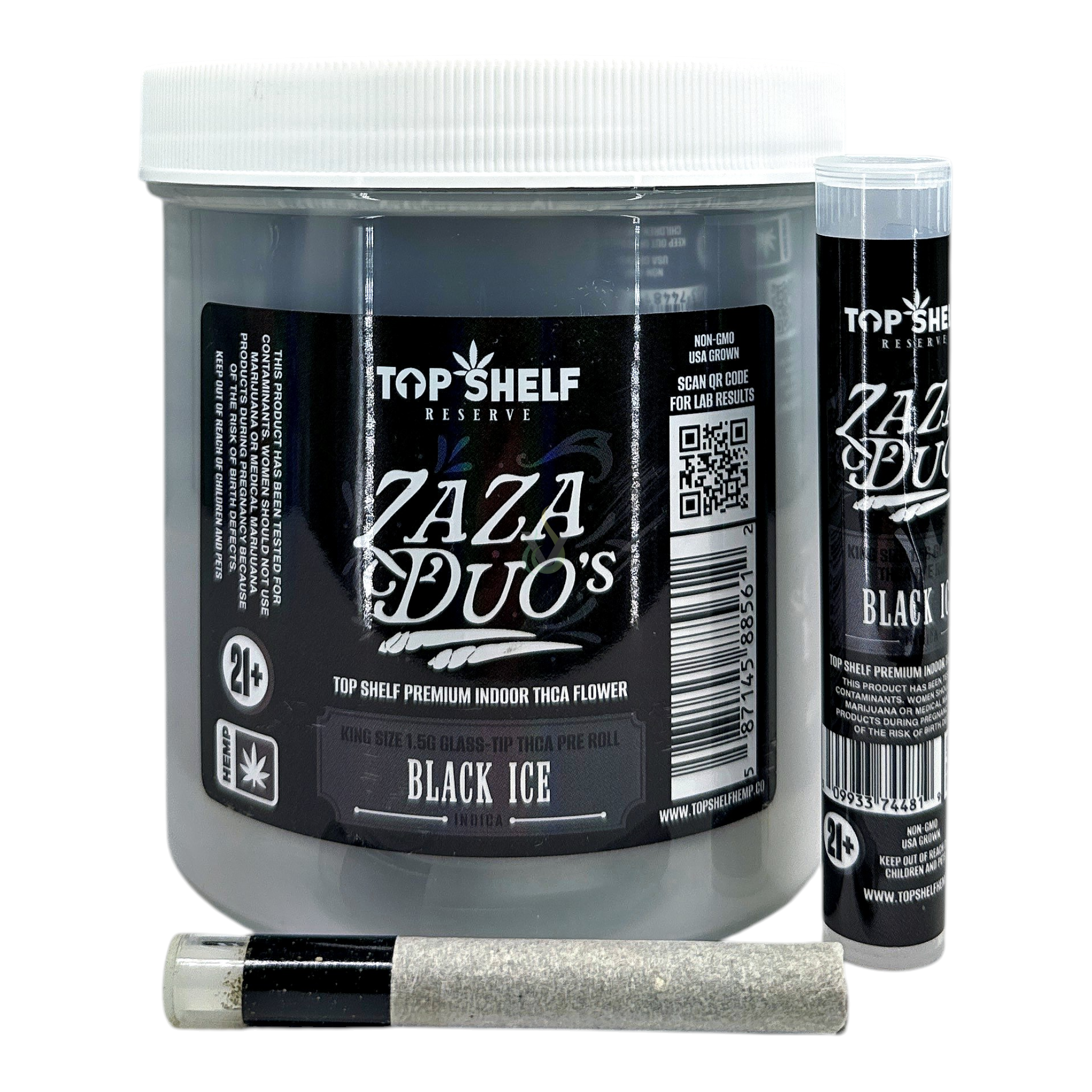 Top Shelf Reserve Zaza Duos THCA Pre Roll Wholesale - The Vapor Top Shelf Reserve Zaza Duos THCA Pre Roll Wholesale - The Vapor