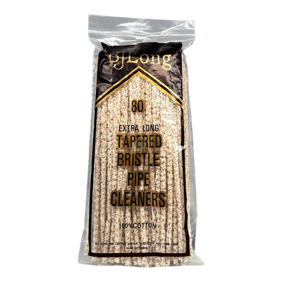 BJ Long 80ct 6.5 Inch Tapered Bristle Pipe Cleaners