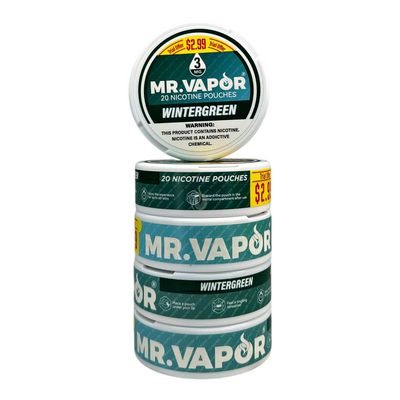Mr Vapor Nicotine Pouches $2.99 Trial Offer