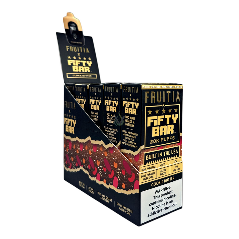 Fifty Bar 20K Puffs Disposable Vape Case