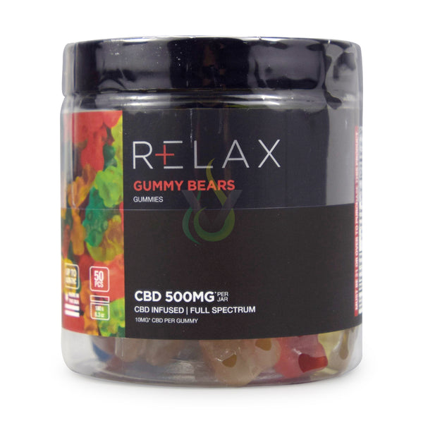 Relax Full Spectrum 500mg CBD Gummies
