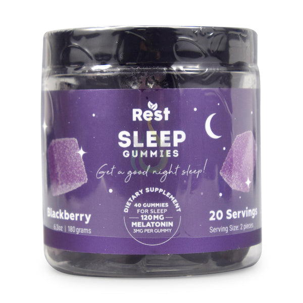 Rest Sleep Gummies Jar