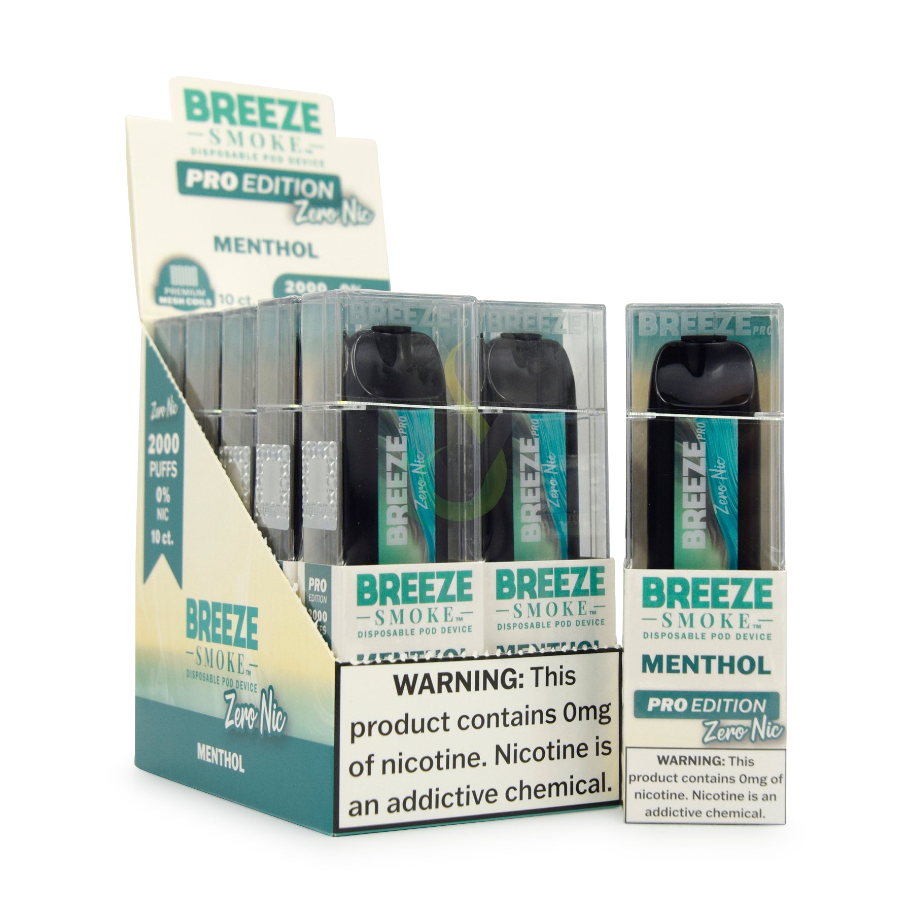 Breeze Pro 0% Nicotine Disposable Vape