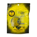 Honeybee Herb Yellow Line 90 Degree Banger