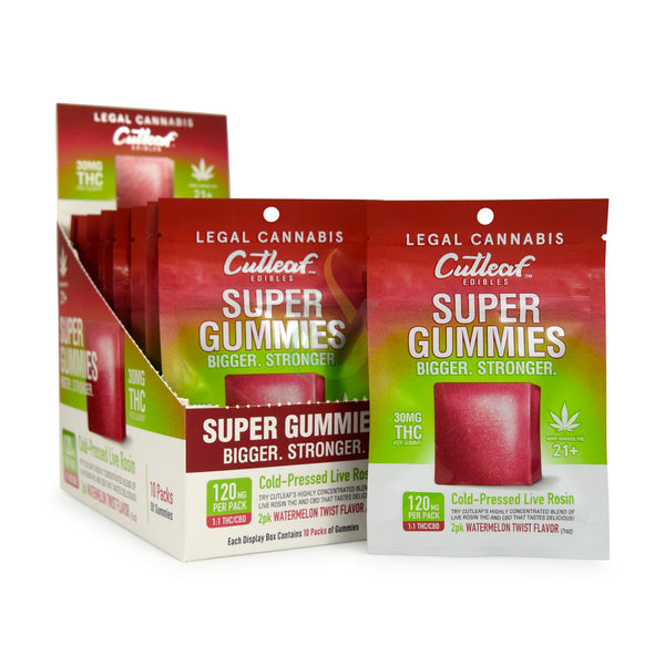 Cutleaf CBD/THC Super Gummies Case