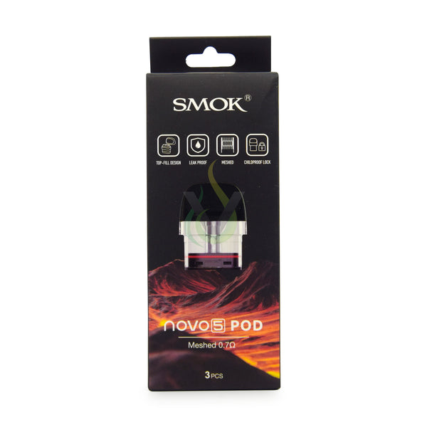 Smok Novo 5 Replacement Pods (3 Pack)