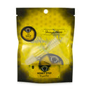 Honeybee Herb Yellow Line 90 Degree Banger