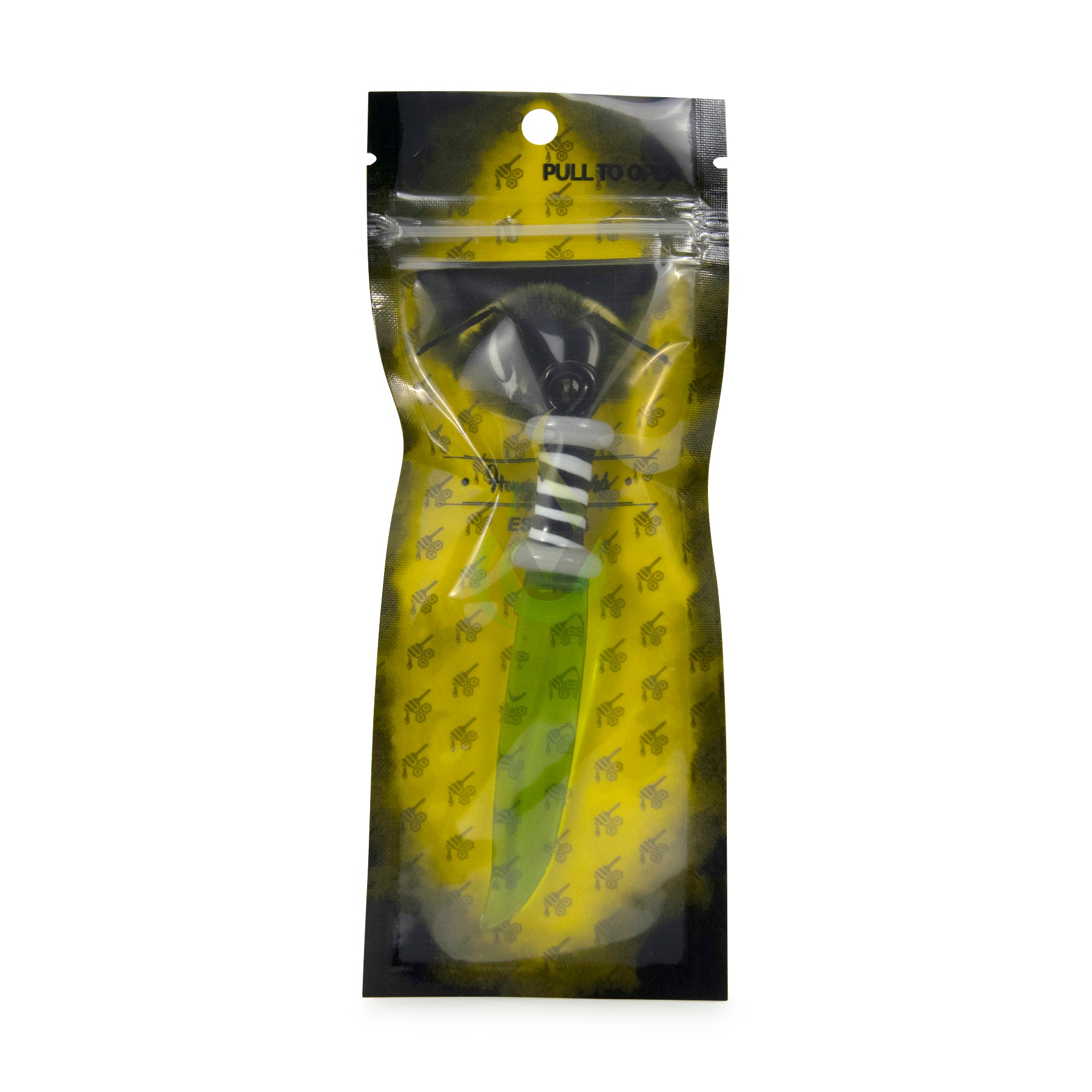 Honeybee Herb Sword Glass Dab Tool