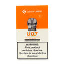 Geekvape U Replacement Vape Pods
