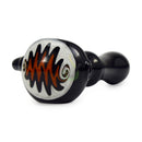 Black Tube Horn Spoon Wigwag Hand Pipe