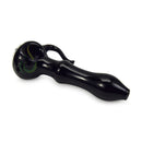 Black Tube Horn Spoon Wigwag Hand Pipe