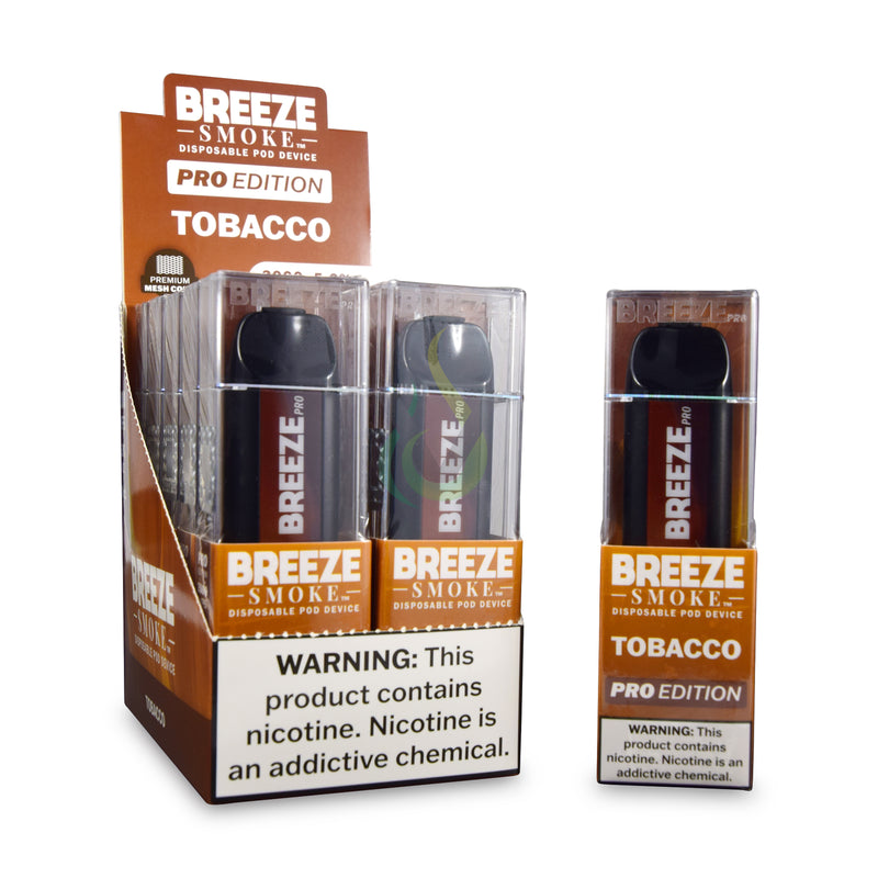 Breeze Pro (3-Pack) - Disposable Vapes – Mobs Enterprise