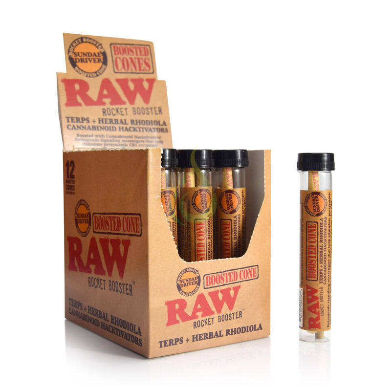 Raw Rocket Boost Terp/CBD Infused Cone Case
