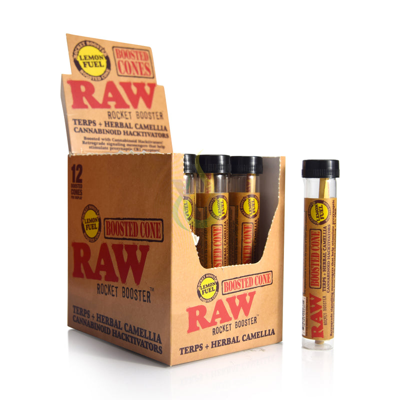 Raw Rocket Boost Terp/CBD Infused Cone Case