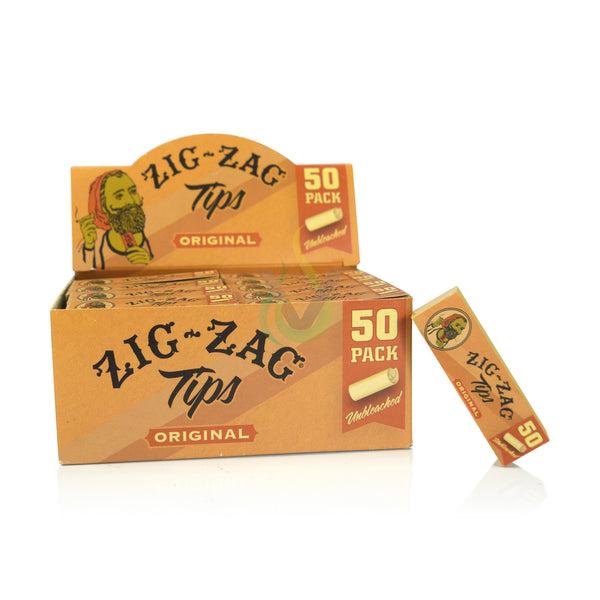 Zig Zag Unbleached Tips Case