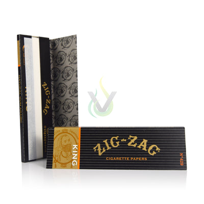 Zig Zag Black Rolling Paper Case