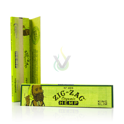 Zig Zag Organic Hemp King Size Papers Case