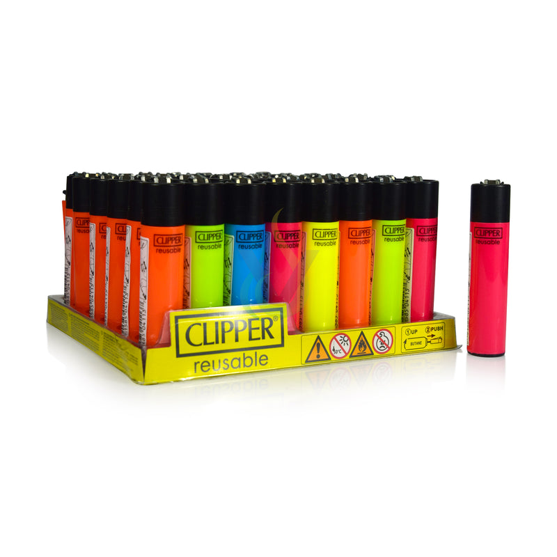 Clipper Solid Fluo Lighter Case