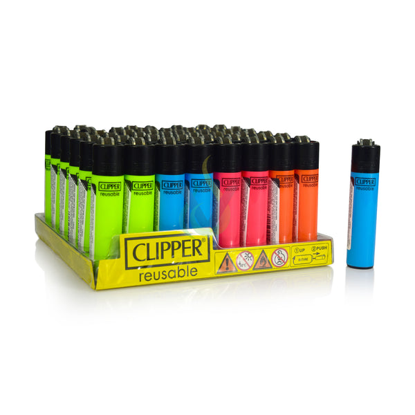 Clipper Solid Fluo Lighter Case