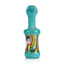 Frit Rasta Spiral Bell Chillum Hand Pipe
