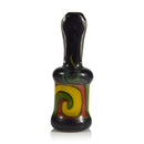 Frit Rasta Spiral Bell Chillum Hand Pipe