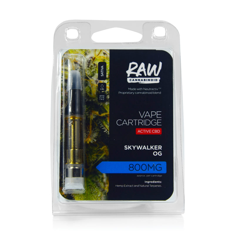 Raw CBD Vape Cartridge