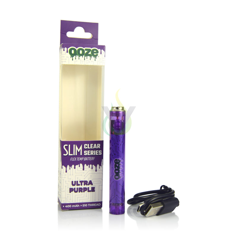 Ooze Slim Clear Series Vape Battery